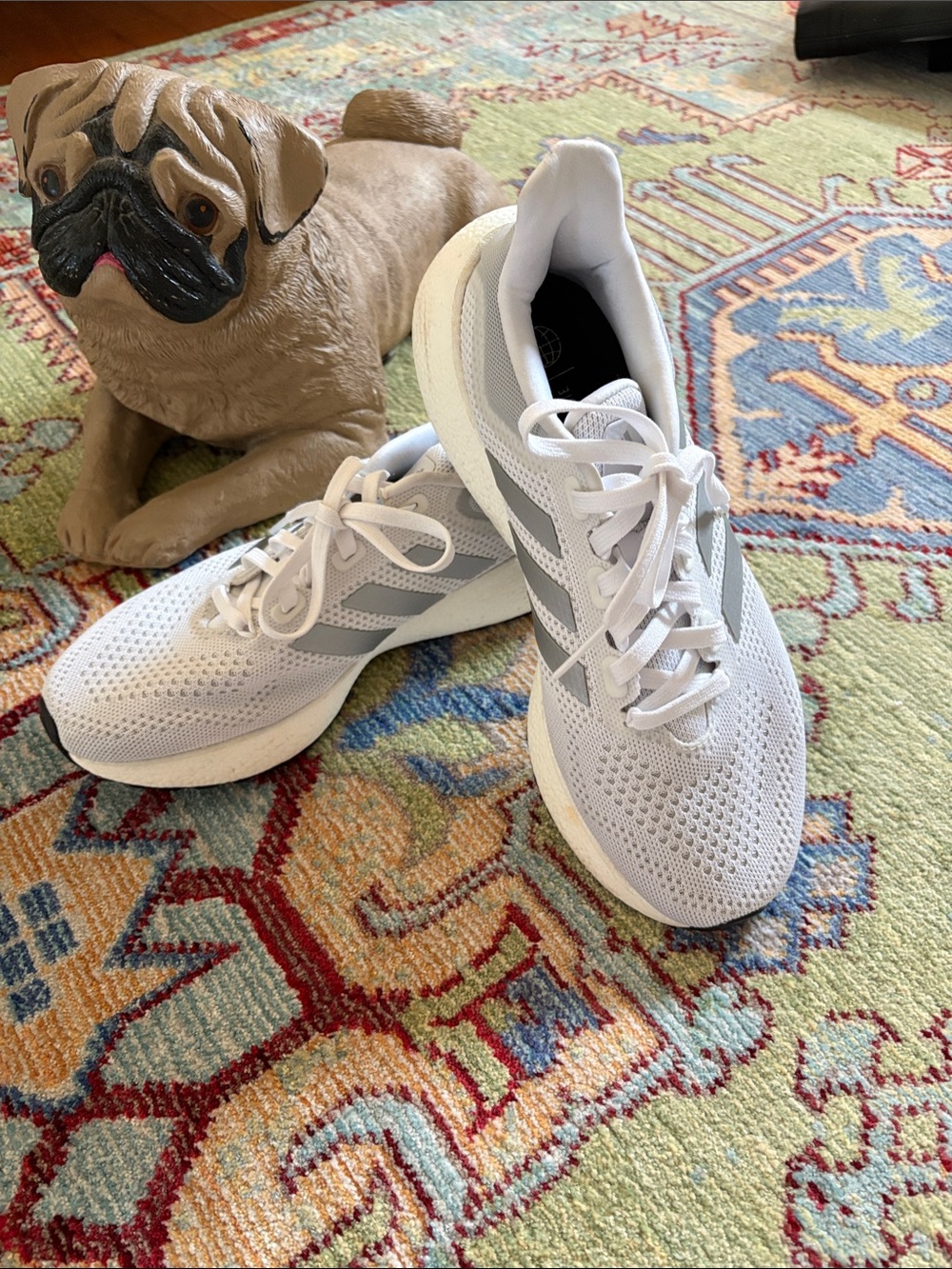 Adidas Women’s Lightweight White Running Sneakers 👟 81/2